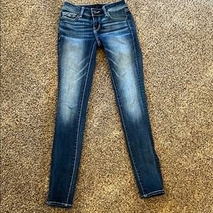 Buckle Black Skinny Jeans